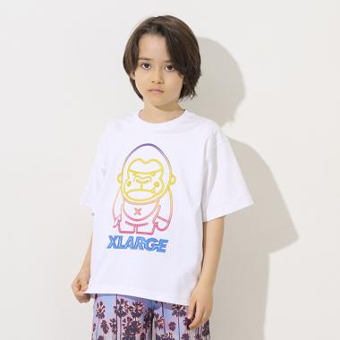 ネオンファニーゴリラ半袖Tシャツ