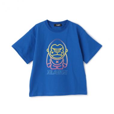 ネオンファニーゴリラ半袖Tシャツ