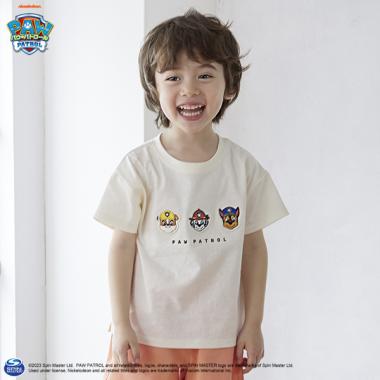 【パウ・パトロール】刺しゅうアップリTシャツ