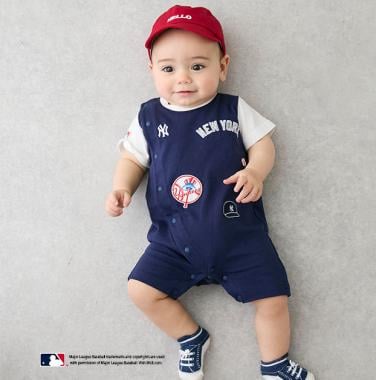 【MLB】ワッペンカバーオール