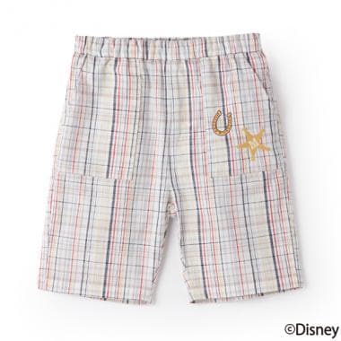 【Disney】刺しゅうハーフパンツ