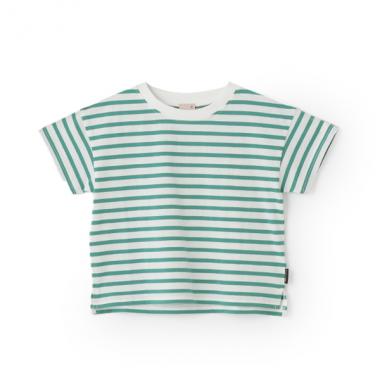 【GOODPRICE冷感】ボーダー半袖Tシャツ