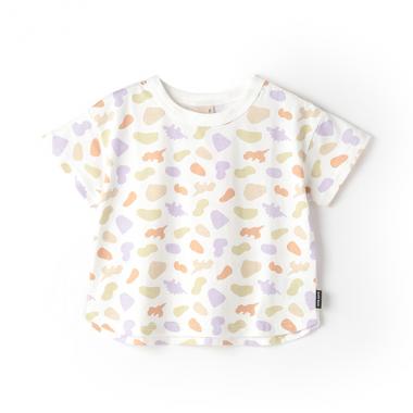【GOODPRICE冷感】総柄半袖Tシャツ