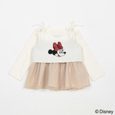 【Disney】ニットビスチェ長Tセット