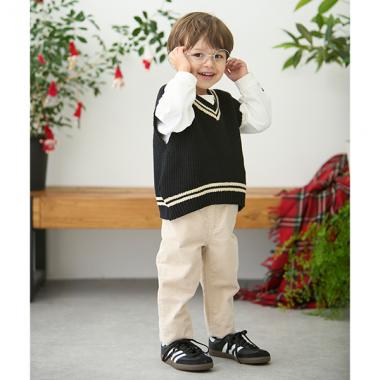 【リンク】コーデュロイストレートパンツ(キッズサイズ)