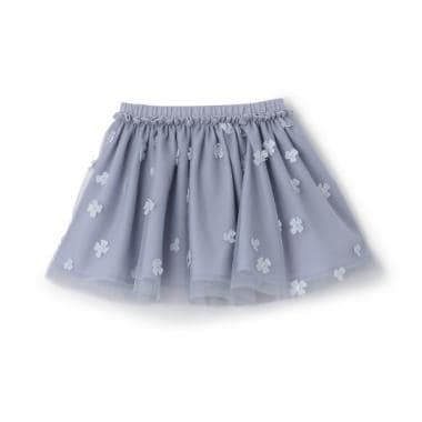 お花チュールスカート