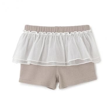 一分丈フリルショートパンツ