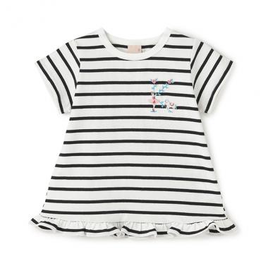 【プティプラ】アルファベットTシャツ