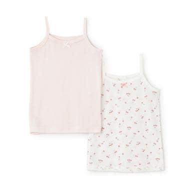 【弱酸性】メッシュキャミ肌着2P