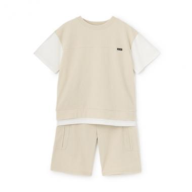 【接触冷感】ドッキングカットセットアップ