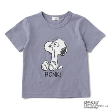 【PEANUTSコラボ】 スヌーピープリントTシャツ