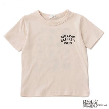 【PEANUTSコラボ】 バックプリントロゴTシャツ