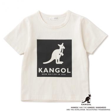 【KANGOLコラボ】 USAコットン ボックスロゴTシャツ
