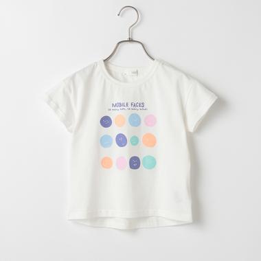 MOBILE FACESプリントTシャツ