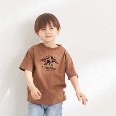 DINASAURアソートプリント半袖Tシャツ