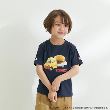 【トミカ】トミカハンバーガー転写半袖Tシャツ