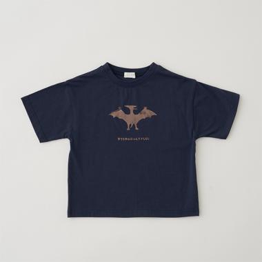 【型崩れしないやわらかコットン】アソート恐竜プリントTシャツ