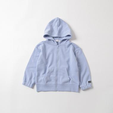 ドロップシンプルジップパーカ