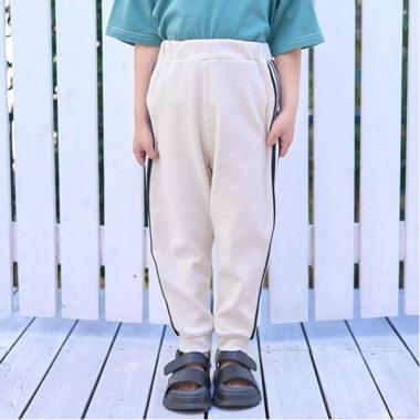 新色・人気色再入荷【ともパン】サイドラインテーパードパンツ