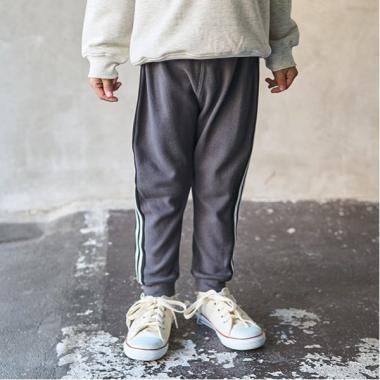 新色・人気色再入荷【ともパン】サイドラインテーパードパンツ