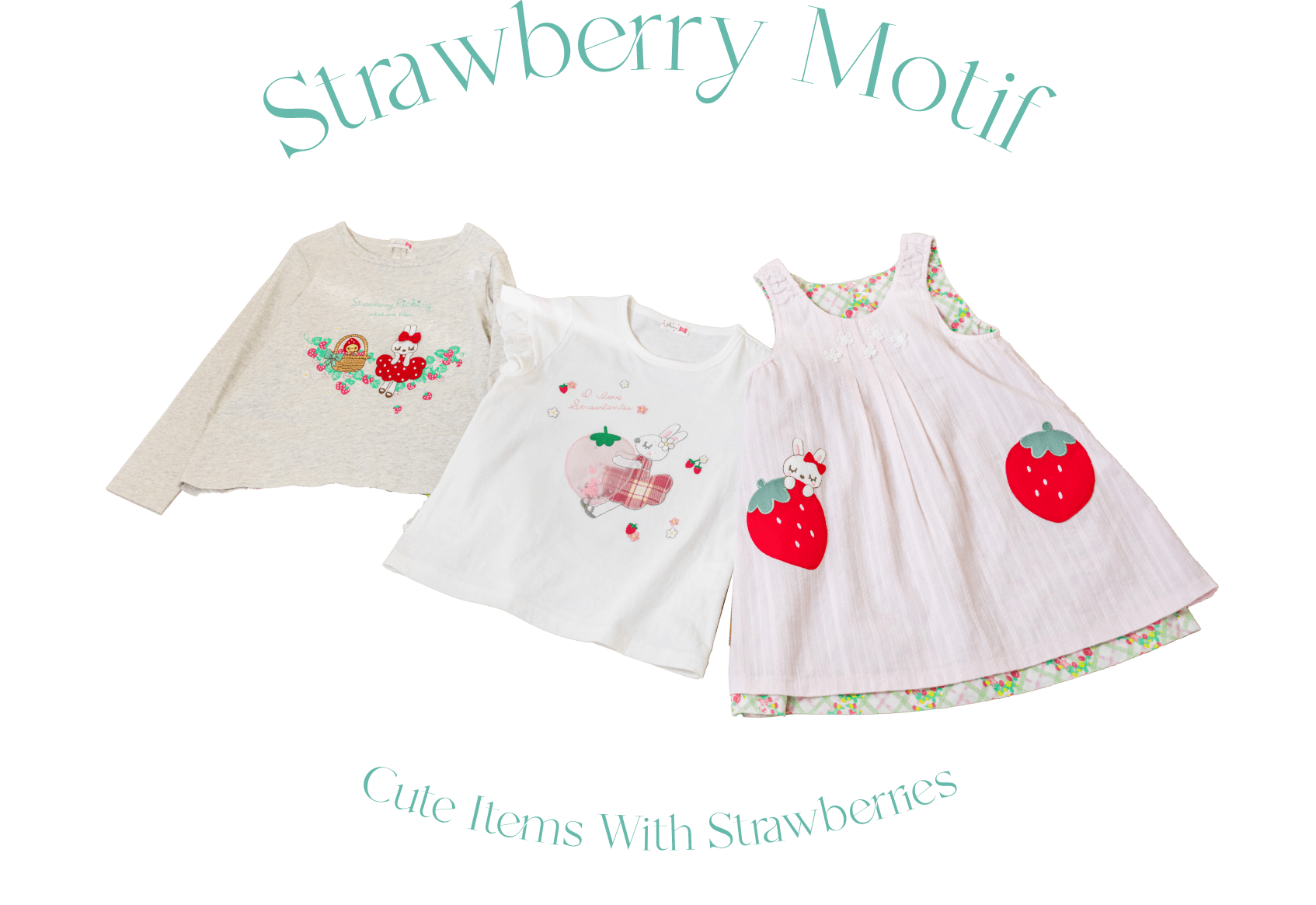Strawberry Motif - Cute Items With Strawberries