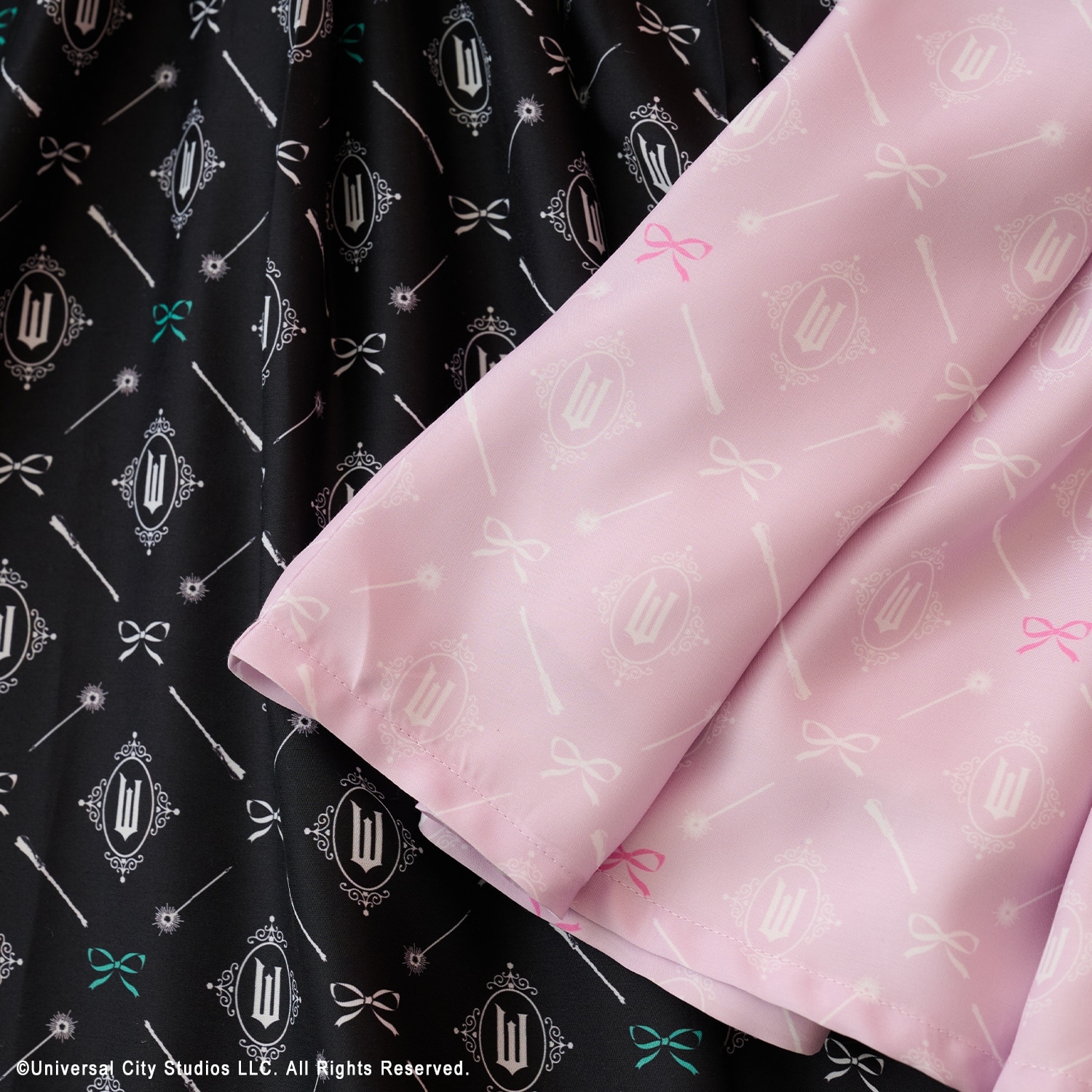 総柄ワンピース7