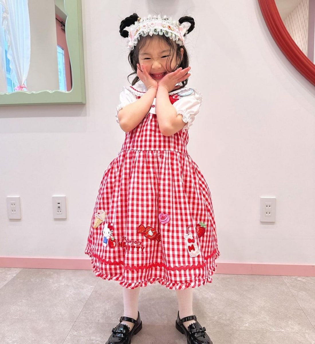 milki♪メゾピアノ♡キティコラボシリーズおまとめ3点セット140 ハローキティ50周年記念♡DOLLY MIXとのコラボが実現！｜サンリオ