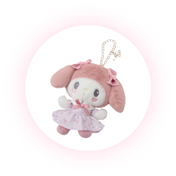 おめかしマイメロディ】ぬいぐるみチャーム（その他） | mezzo