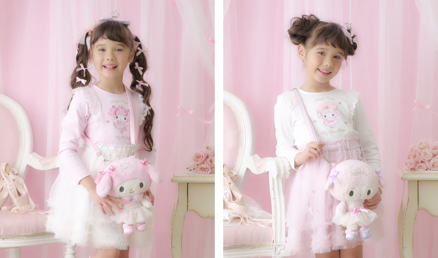 mezzo piano マイメロディ マイスウィートピアノちゃん サンリオコラボ