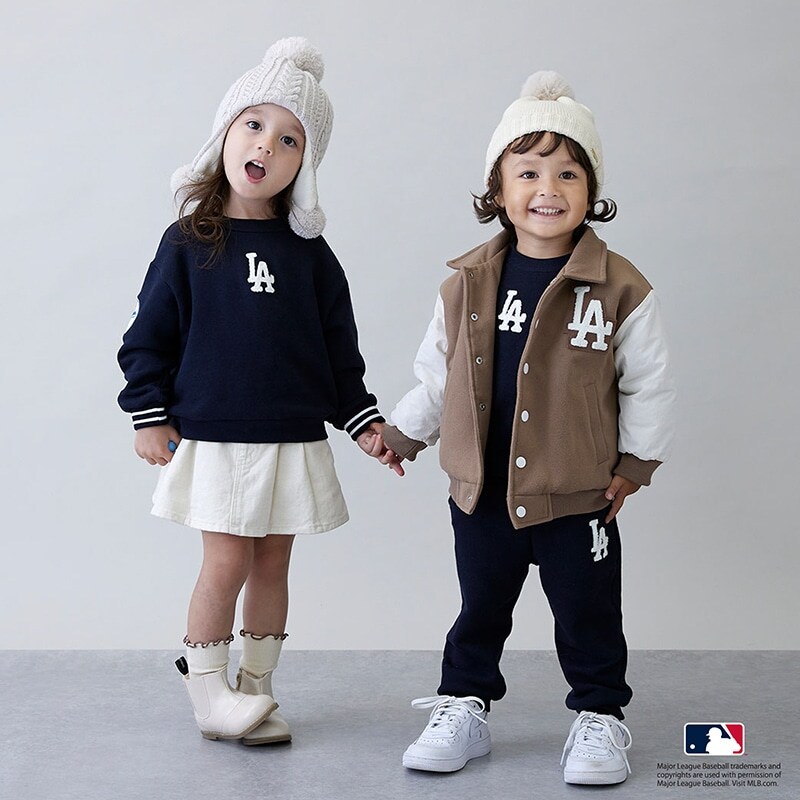 専用★petit main  プティマイン【MLB】スタジャン　ドジャースキッズ服男の子用(90cm~)