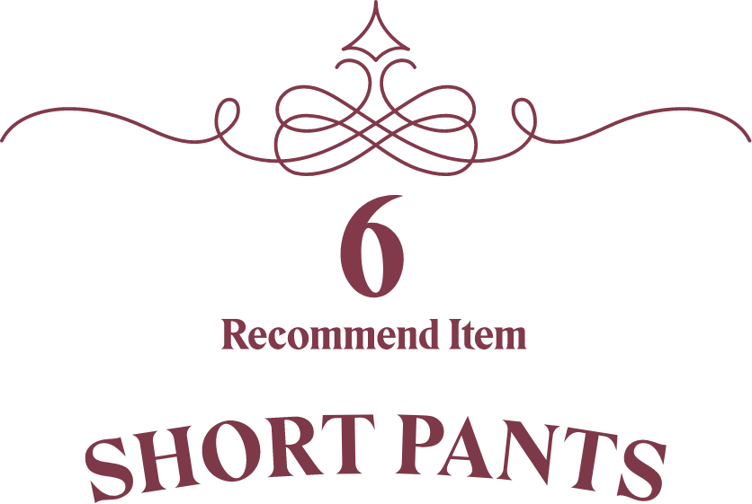 Recommend Item 6 - SHORT PANTS