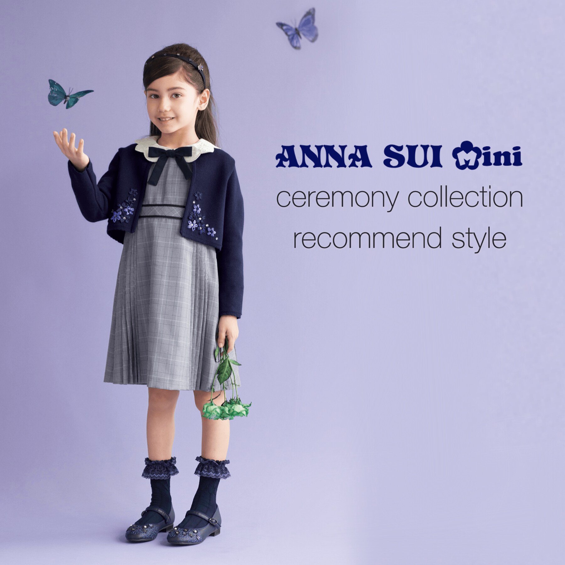 ANNA SUI mini ワンピース ＋ ボレロ 120センチ 発表会などに