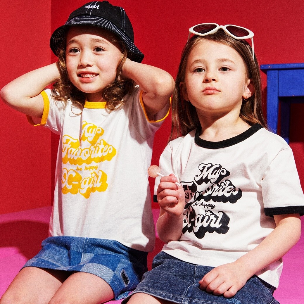 X-girl StagesおすすめTシャツをWEBカタログからcheck!