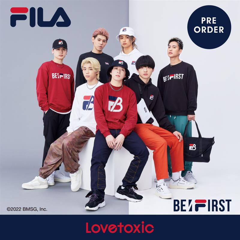 【Lovetoxic】FILA×BE:FIRSTコラボアイテム