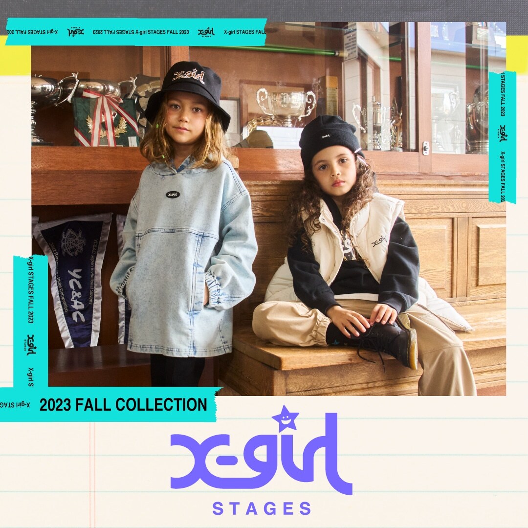 X-girl Stages 最新秋コレクションをWEB CATALOGからcheck!