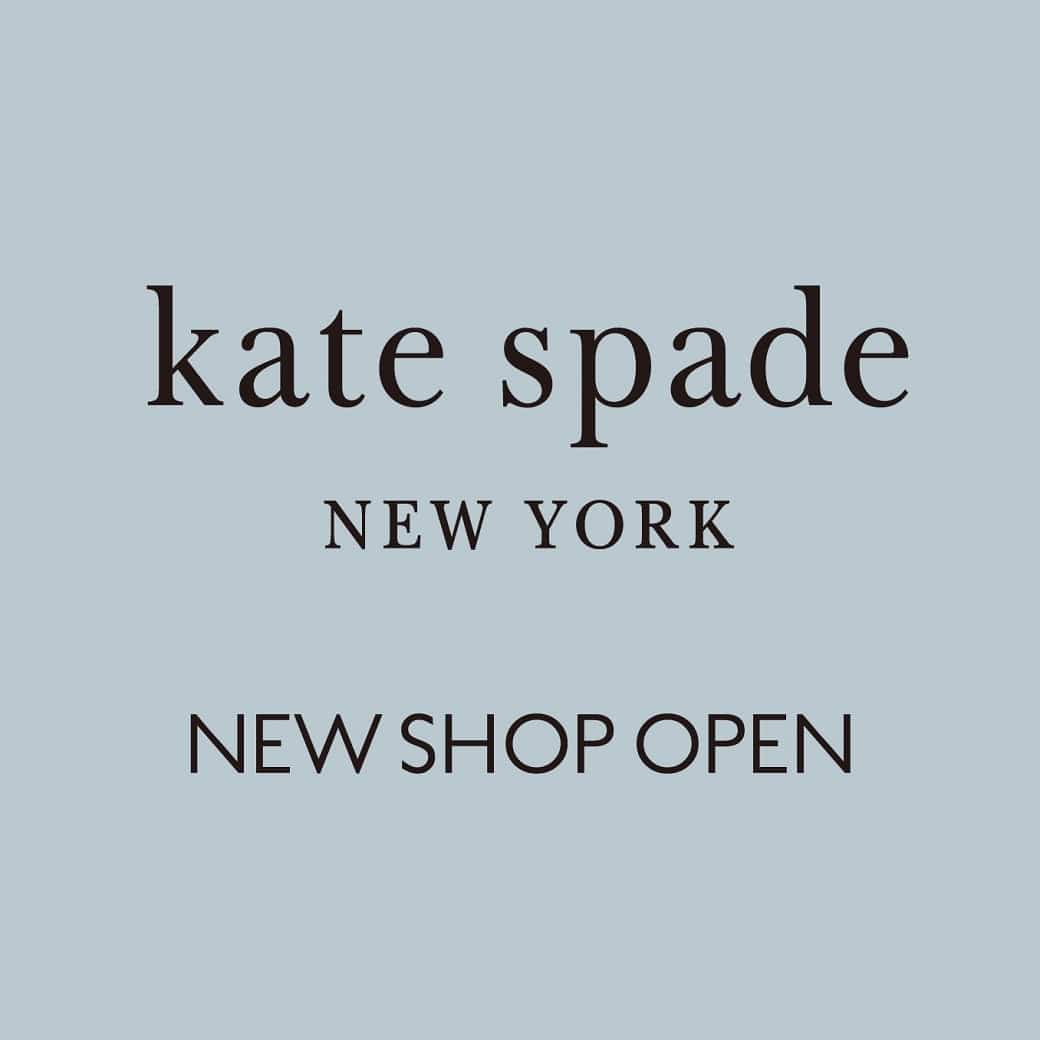 【NEW SHOP OPEN】kate spade new york kids 9/13(水）鶴屋百貨店・9/20（水）西武池袋本店  OPEN!