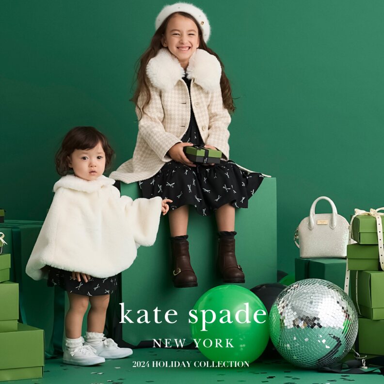 ケイト・スペード ニューヨーク キッズのHOLIDAY COLLECTIONをCHECK!