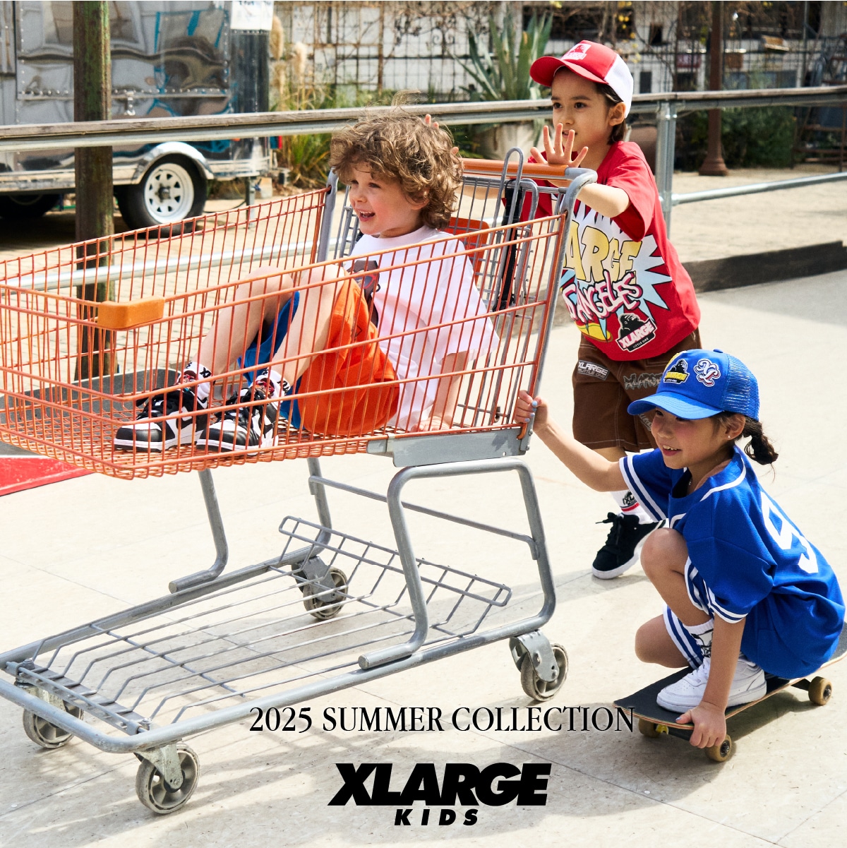 XLARGE KIDS 最新のSUMMER COLLECTIONをチェック！