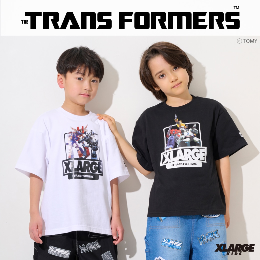 【4/18発売！】XLARGE KIDSと「トランスフォーマー」のコラボアイテムが初登場！！