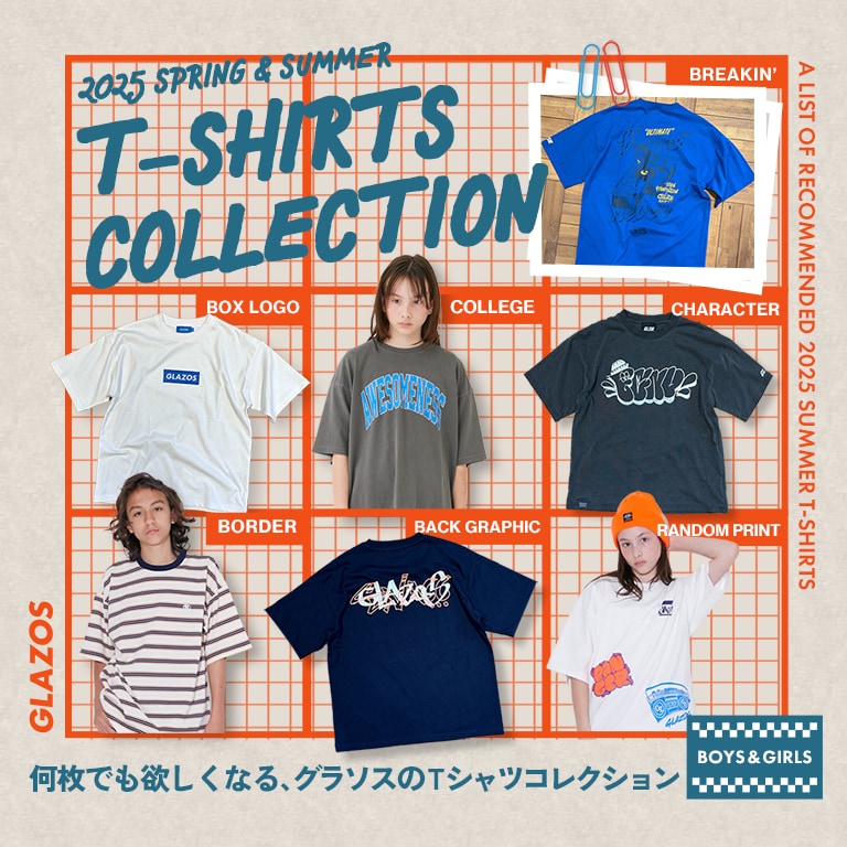 2025SS T-Shirts Collection | GLAZOS