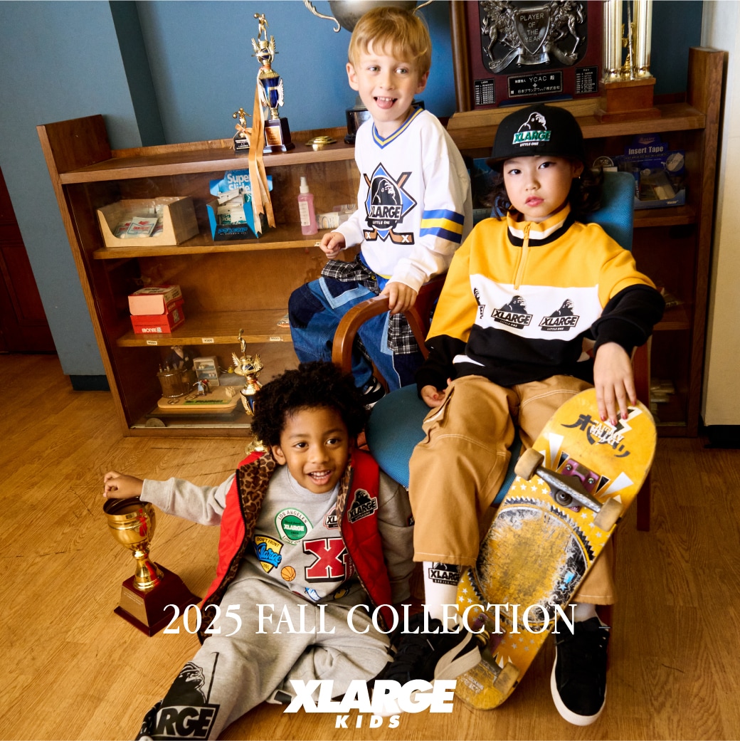 XLARGE KIDS秋の最新コレクション
