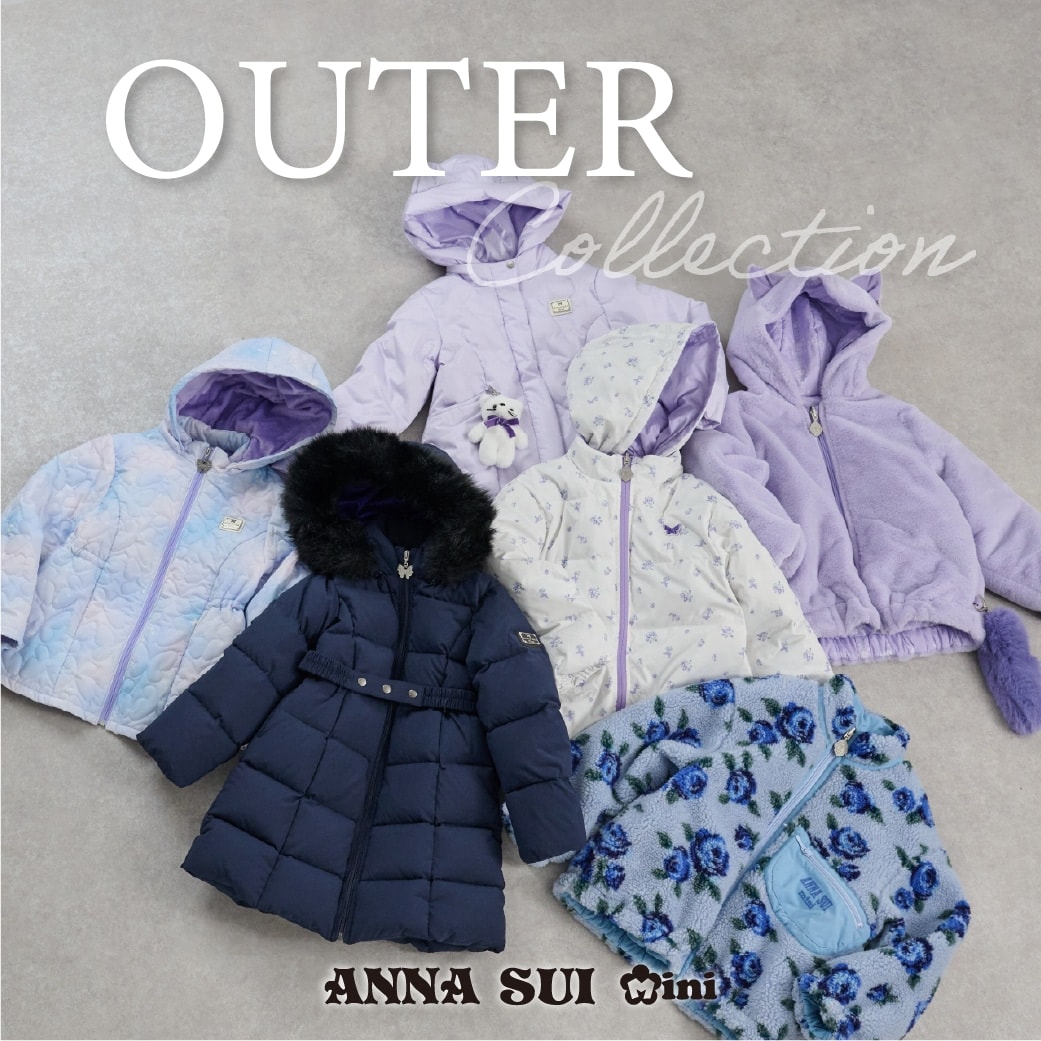 ANNA SUI mini 冬のアウターコレクション