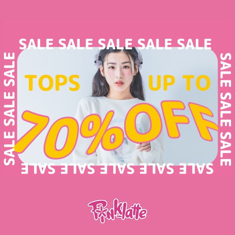 <PINK-latte>最大70% OFF　トップス勢ぞろい