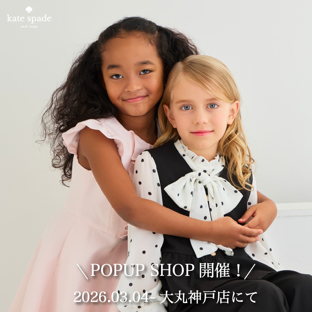 kate spade new york のPOPUPを開催！