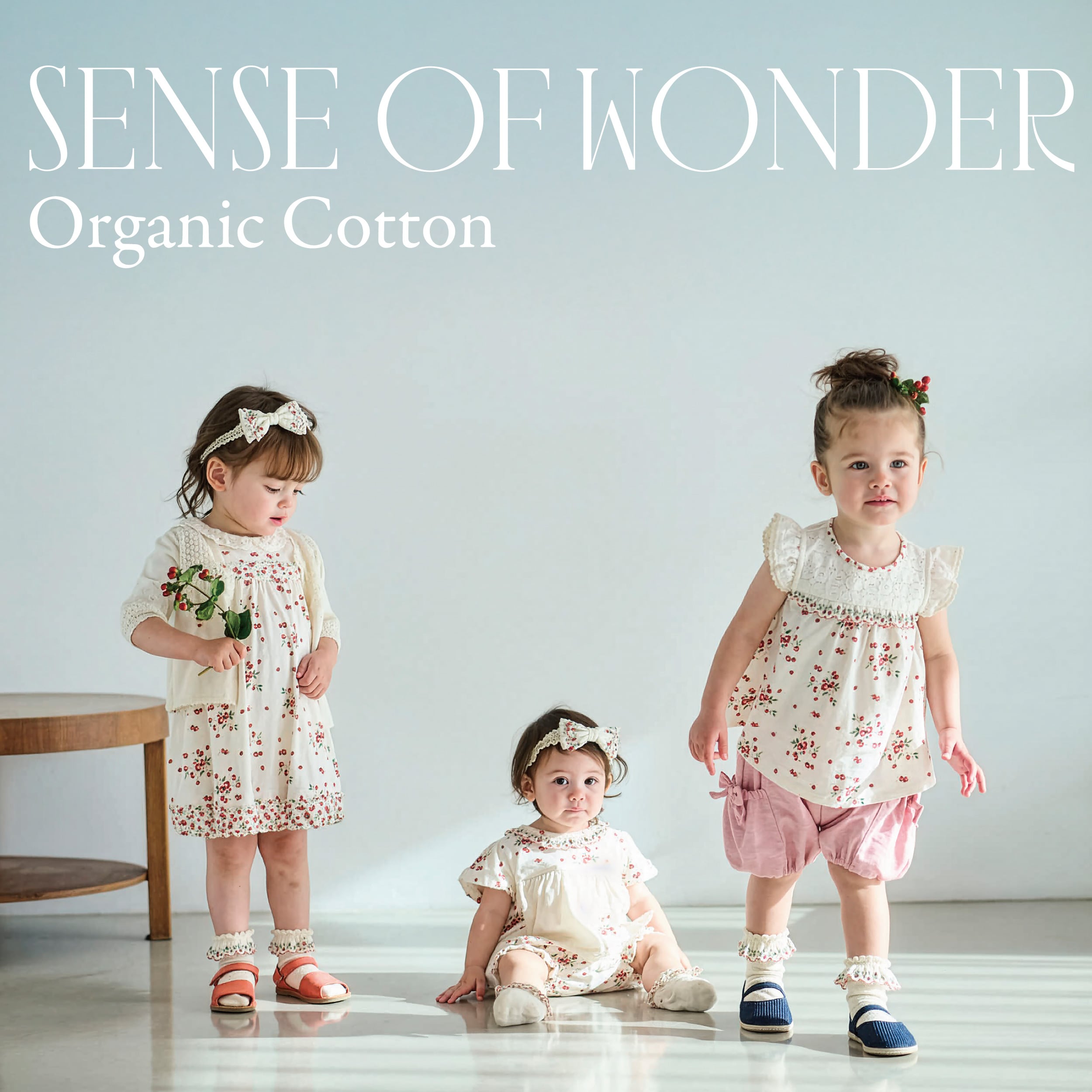 SENSE OF WONDER 2026 Spring&Summer Organic Cotton COLLECTION