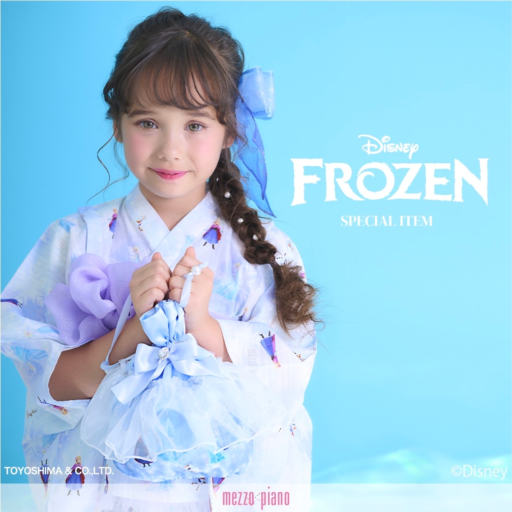 mezzo piaoから『アナと雪の女王』の世界観を涼やかに映し出した特別感あふれるスペシャルアイテムが登場！