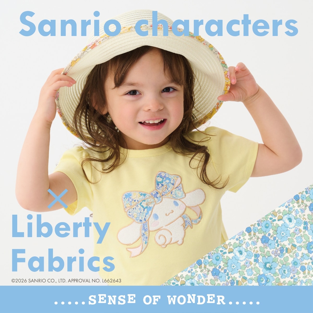 【店舗先行発売】センス オブ ワンダーより、サンリオ キャラクターズ スペシャルコラボアイテム発売♪