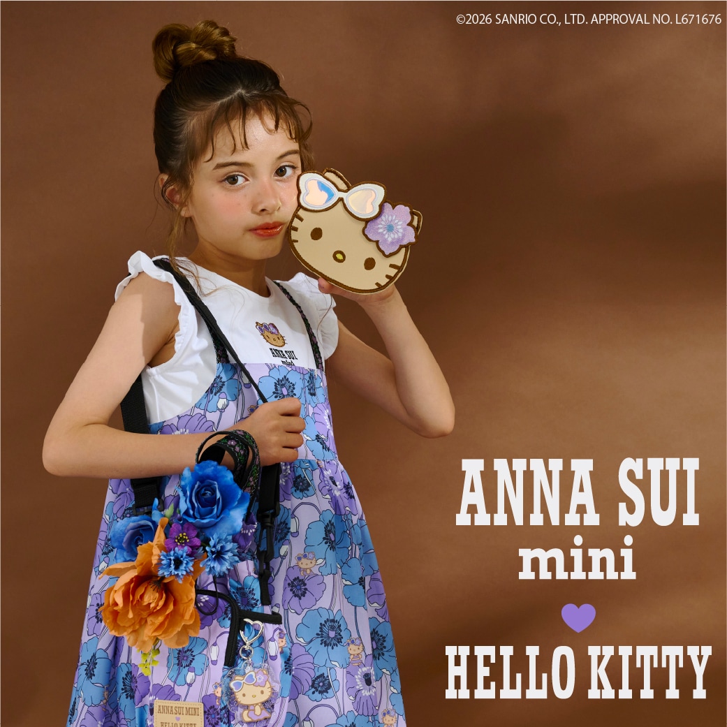 ANNA SUI miniにこんがり日焼けしたハローキティがやってきた!