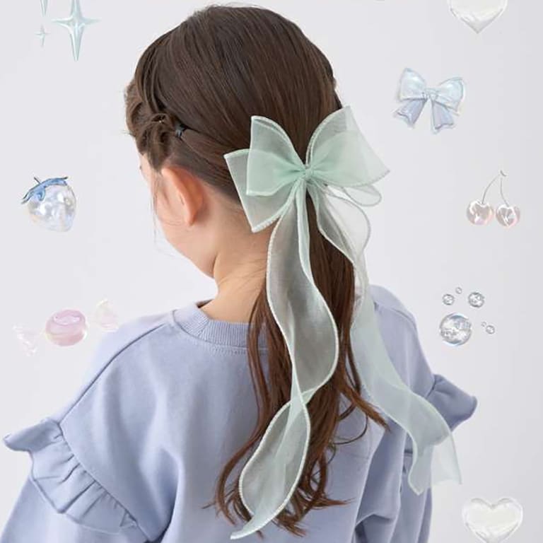 リセマイン　新作リボンでヘアアレ