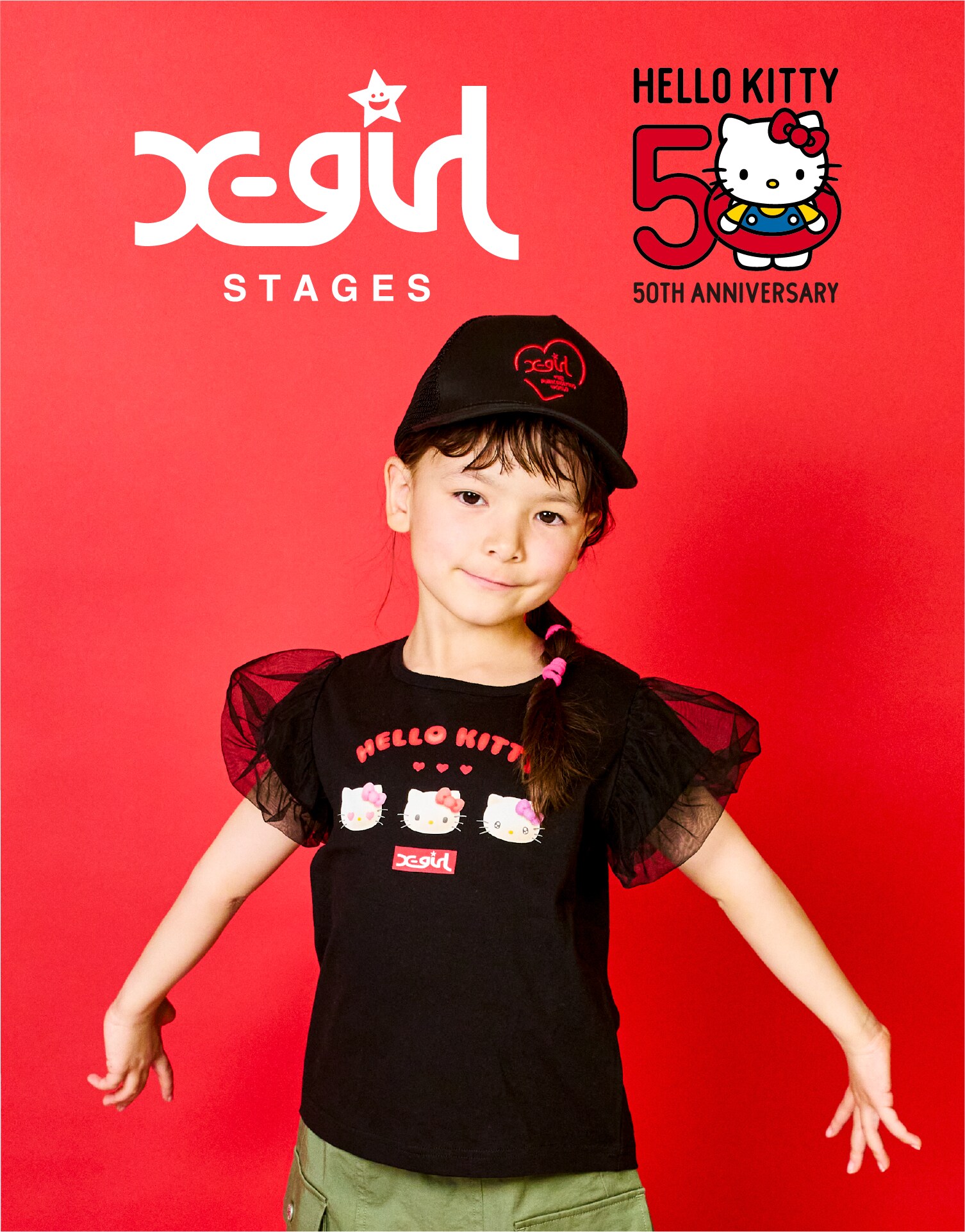 X-girls STAGE HELLO KITTY 50TH ANNIVERSARY